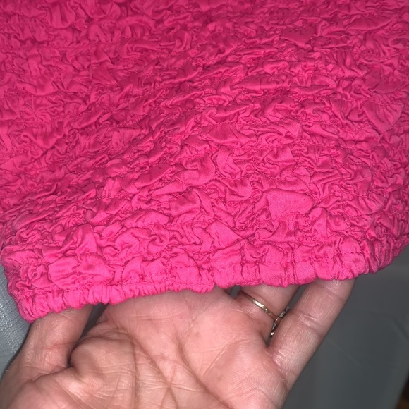 🔥COTTON:ON 2XS scrunchie bodycon mini dress hot fuchsia Barbie 80s VIDEO VIXEN - Picture 11 of 16